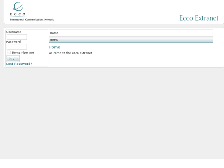 www.eccoextranet.com