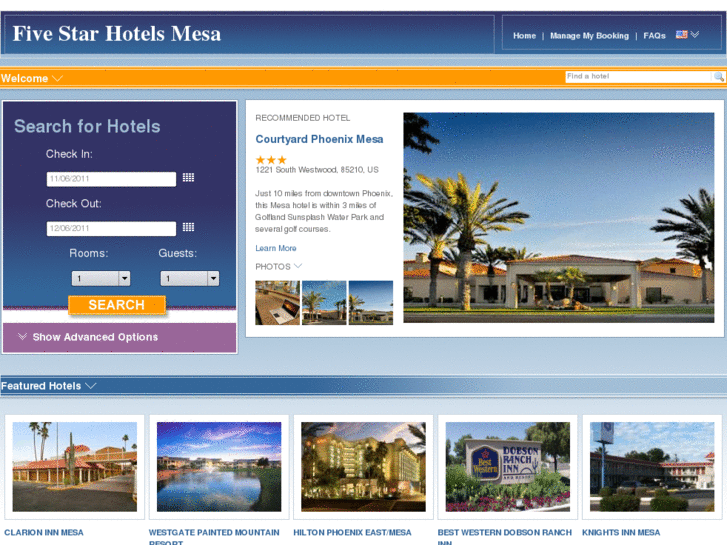 www.fivestarhotelsmesa.com