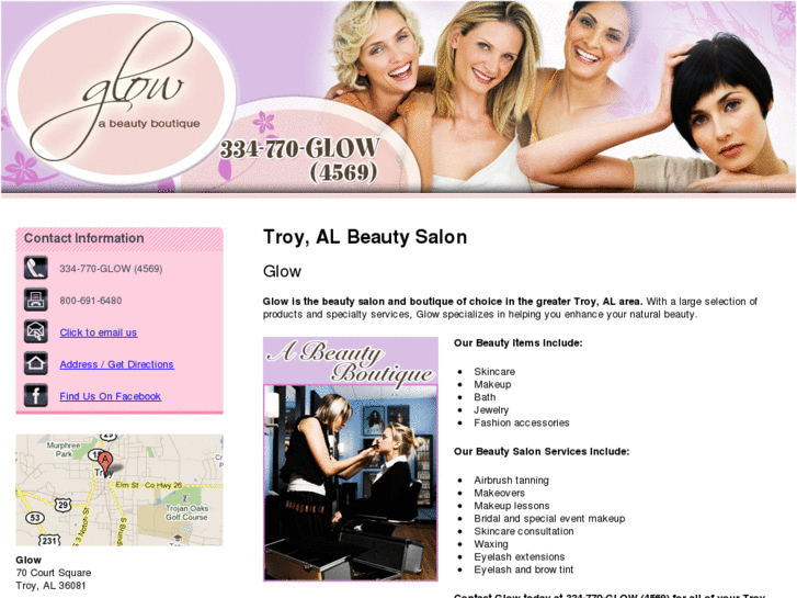 www.glowbeautyboutique.net