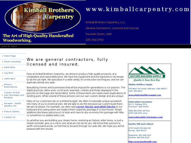 www.kimballcarpentry.com