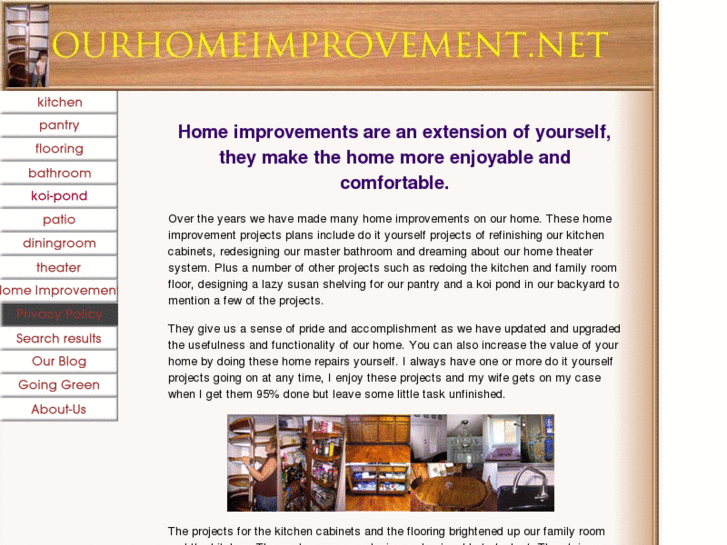 www.ourhomeimprovement.net