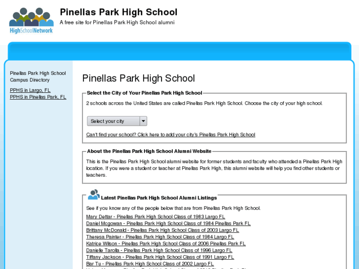 www.pinellasparkhighschool.org