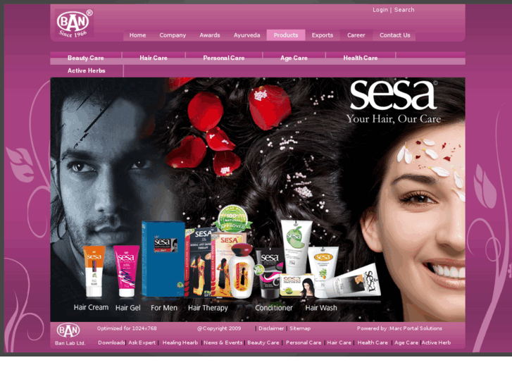 www.sesahaircare.com