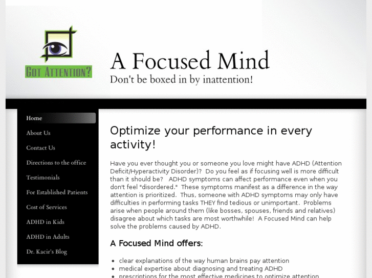 www.afocusedmind.com