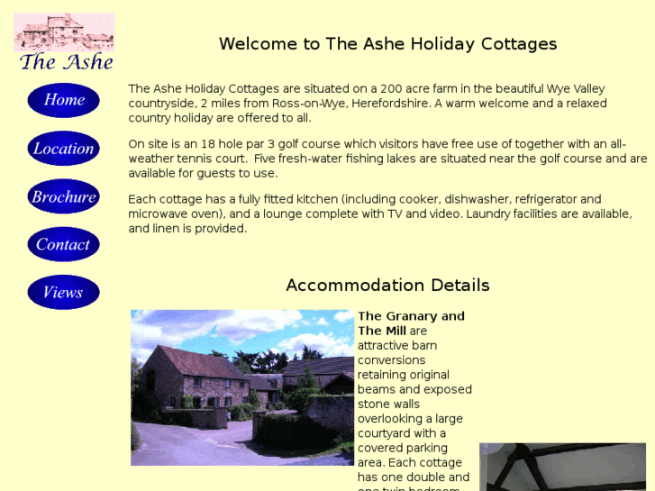 www.ashe-holiday-cottages.com