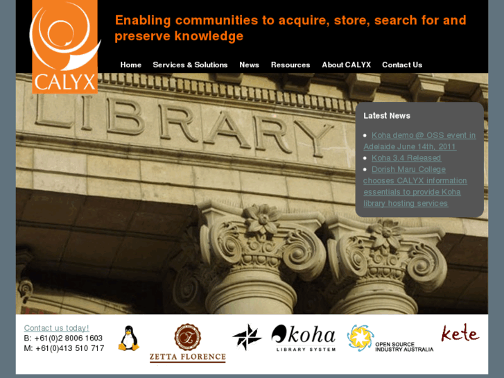 www.calyx.net.au