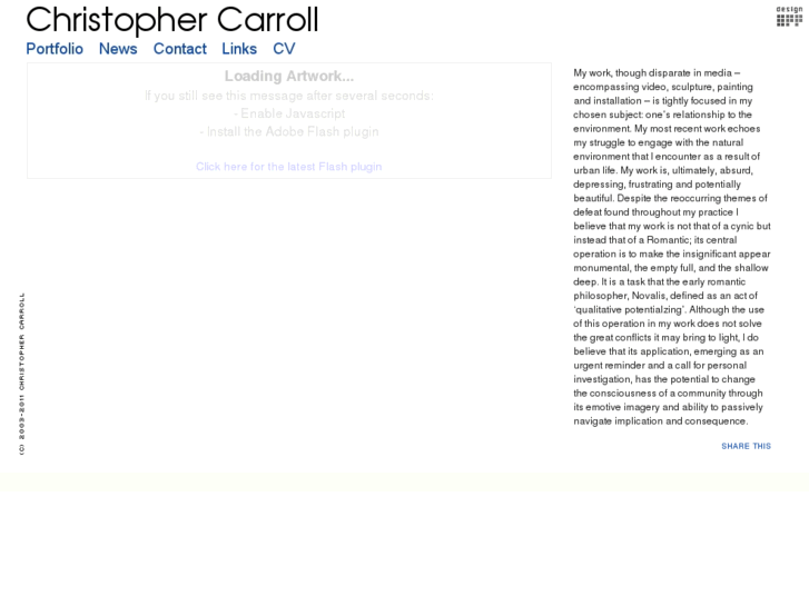 www.christophercarroll.org
