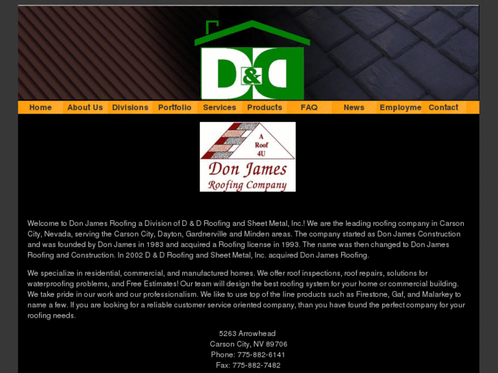 www.donjamesroofing.com