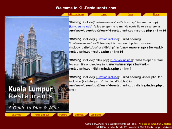 www.kl-restaurants.com