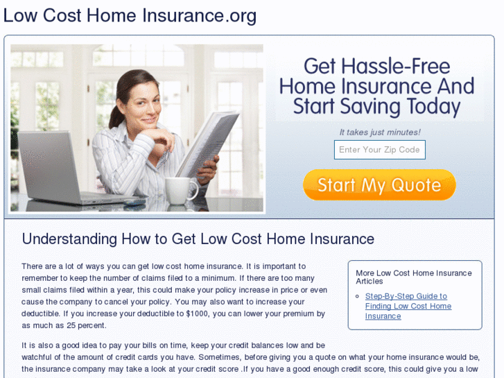www.lowcosthomeinsurance.org