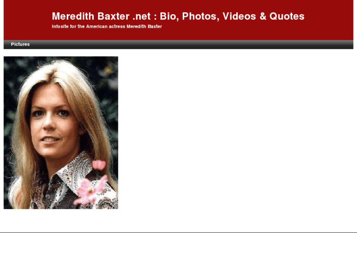 www.meredithbaxter.net