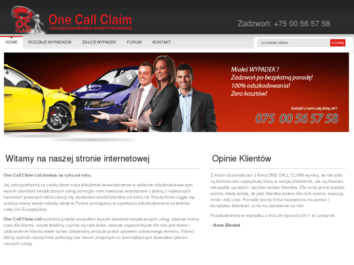 www.onecallclaim.com