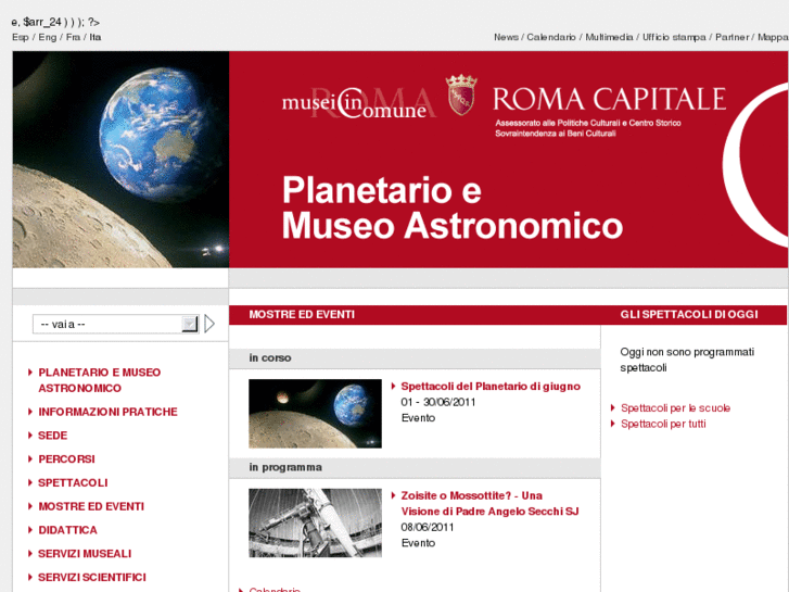 www.planetarioroma.it