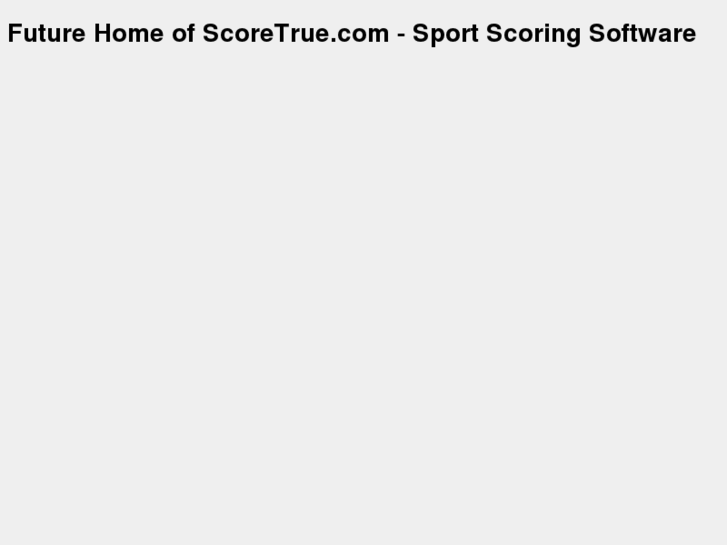 www.scoretrue.com