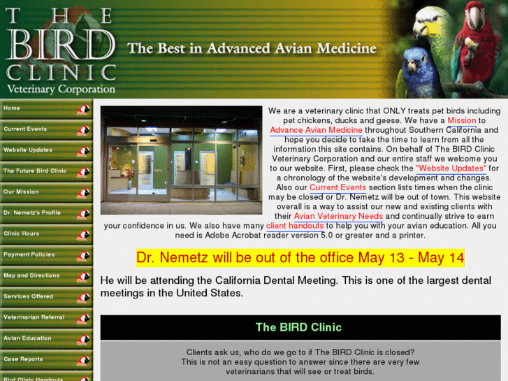 www.thebirdclinic.com