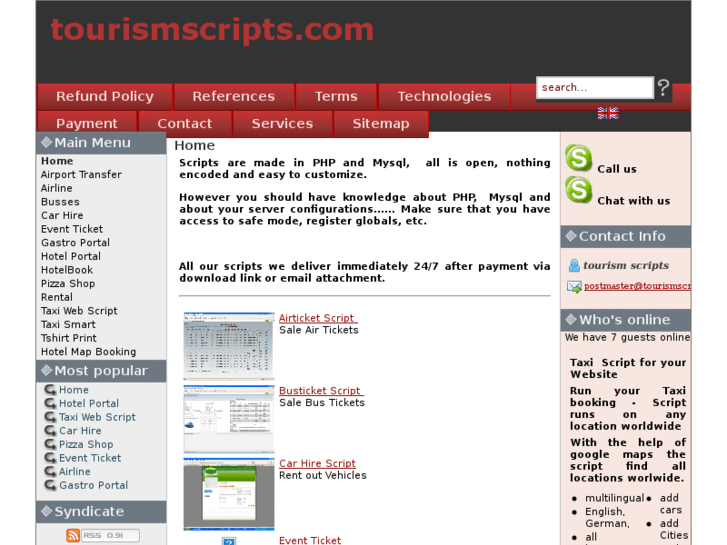 www.tourismscripts.com