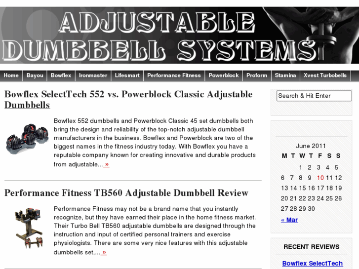 www.adjustabledumbbellsystems.com