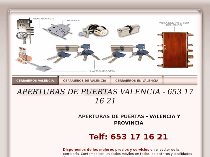 www.aperturasdepuertasvalencia.com