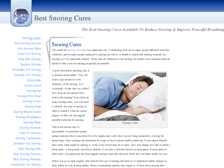 www.bestsnoringcures.info