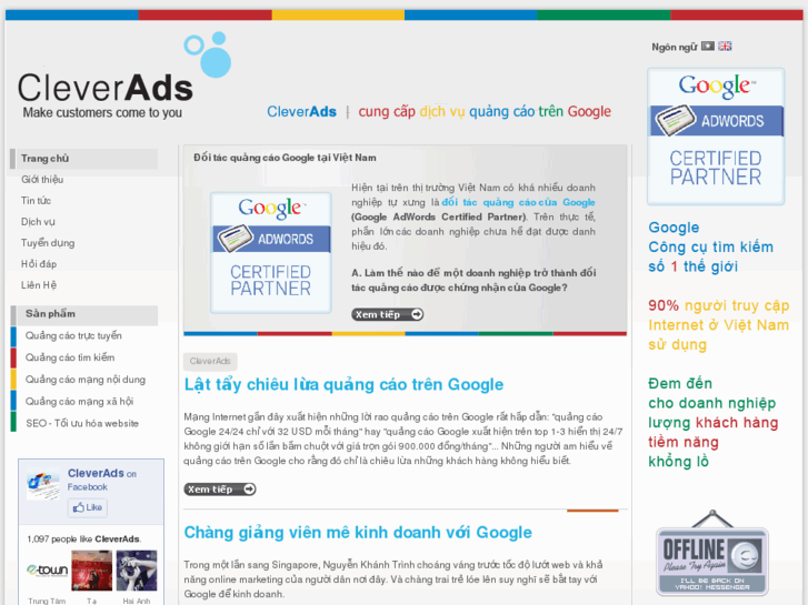 www.cleverads.vn