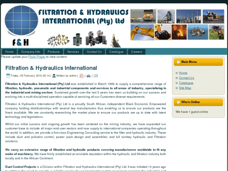 www.filtrationandhydraulics.com