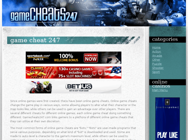 www.gamecheats247.com