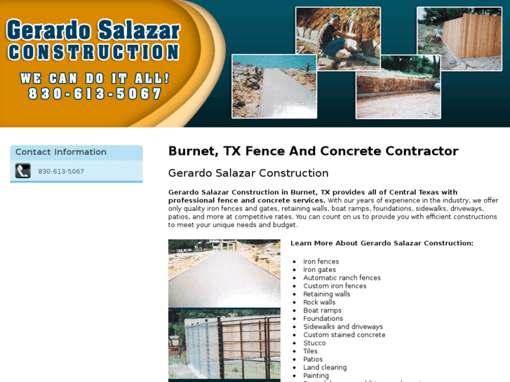 www.gerardosalazarconstruction.com