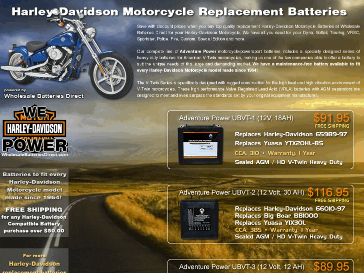 www.harley-davidsonbatteries.com