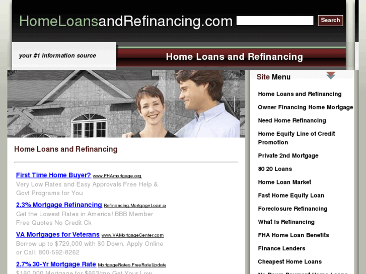 www.homeloansandrefinancing.com