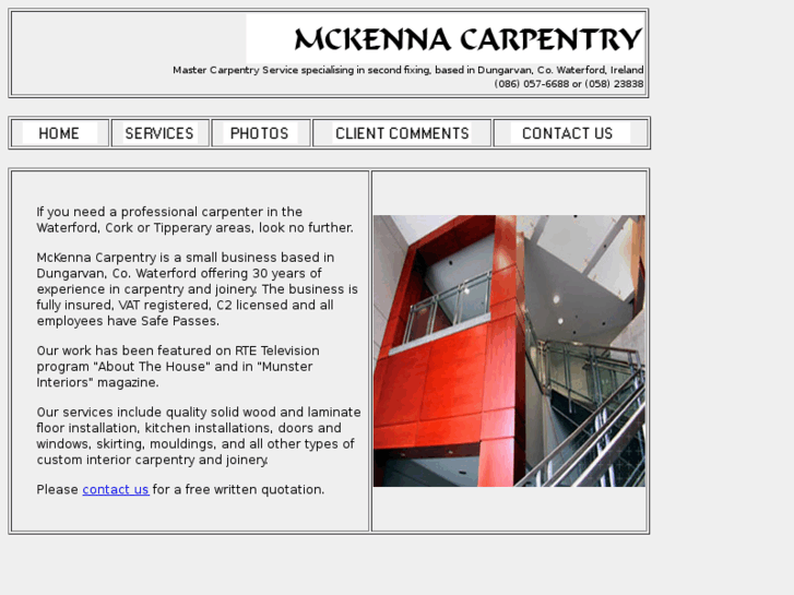 www.mckennacarpentry.com