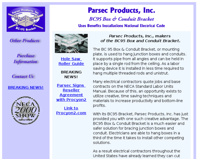 www.parsecproducts.com