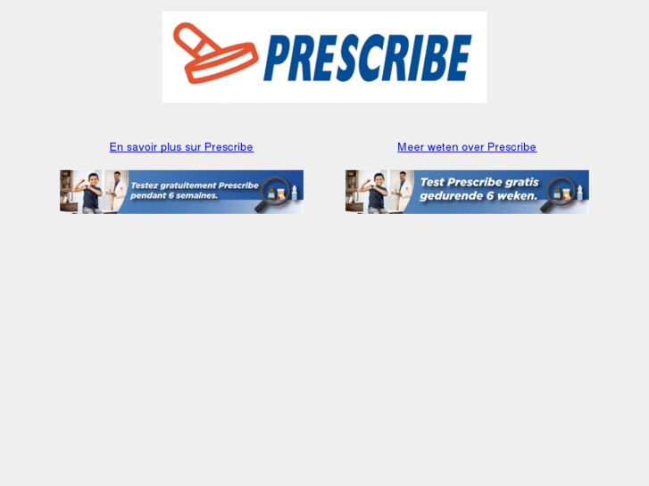 www.prescribe.be