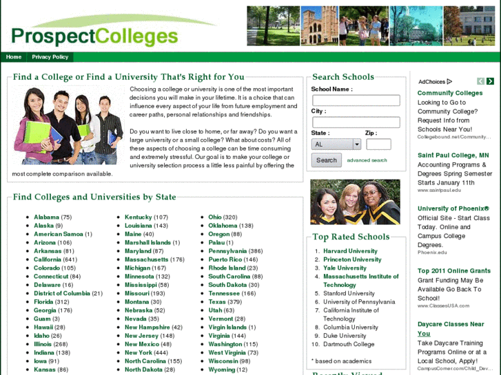 www.prospectcolleges.com