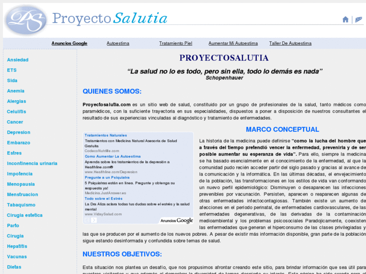 www.proyectosalutia.com