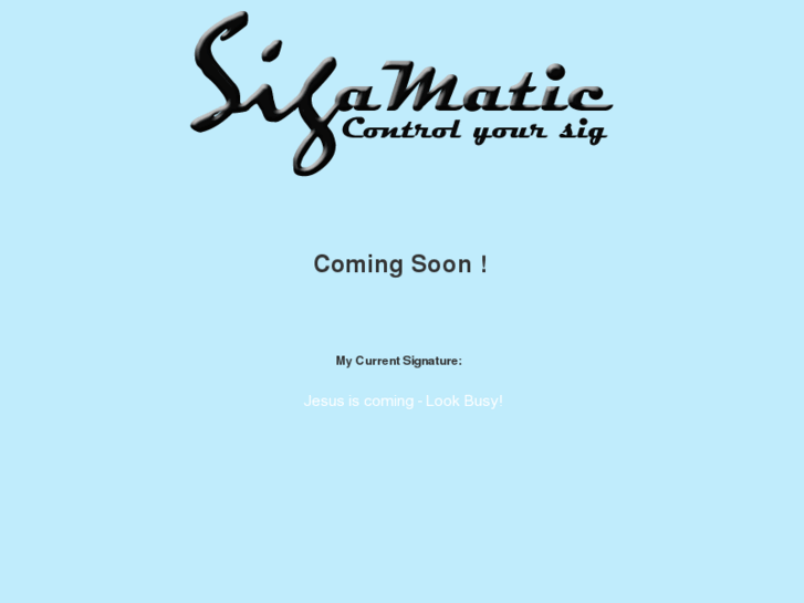 www.sigamatic.com