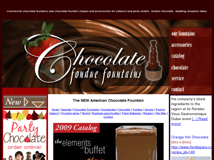 www.chocolatefonduefountains.com