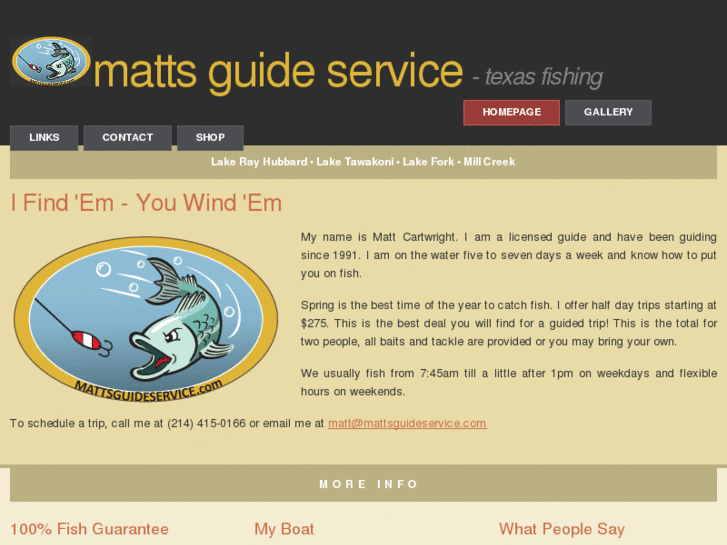 www.mattsguideservice.com