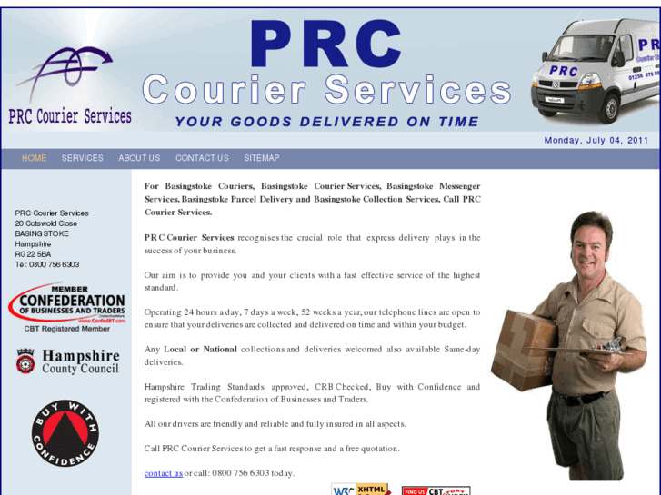 www.prc-courierservices.com