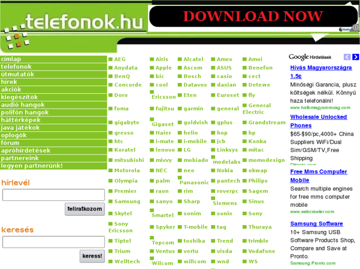 www.telefonok.hu