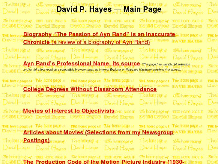 www.davidhayes.net
