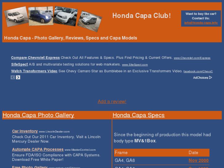 www.honda-capa.info
