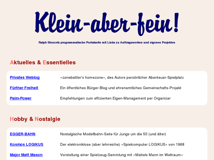 www.klein-aber-fein.de