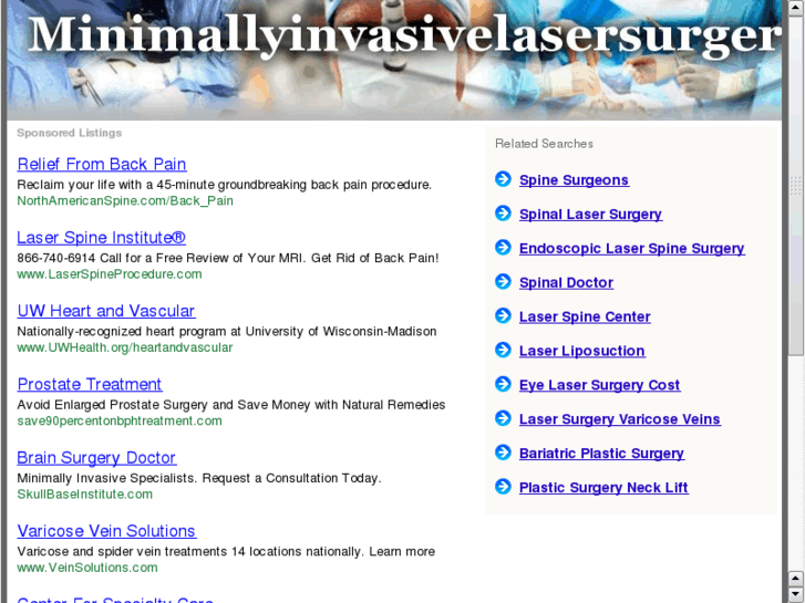 www.minimallyinvasivelasersurgery.com