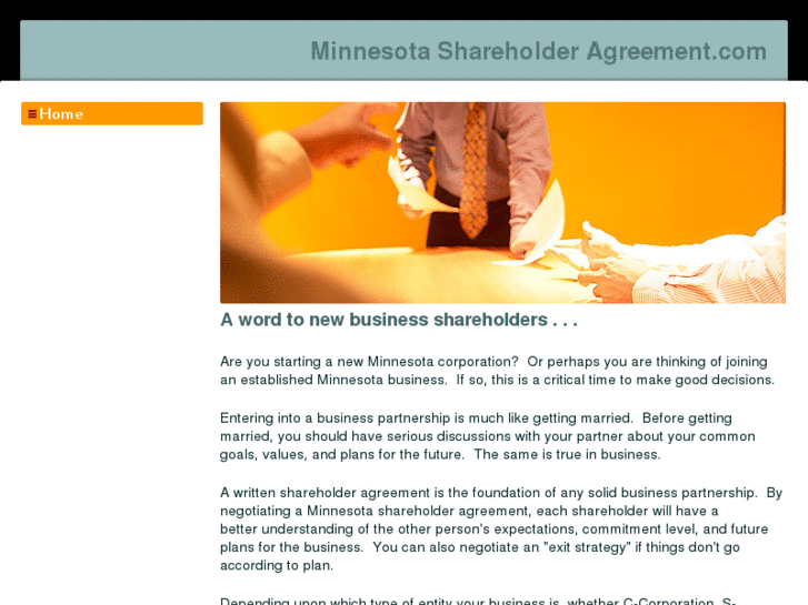 www.minnesotashareholderagreement.com