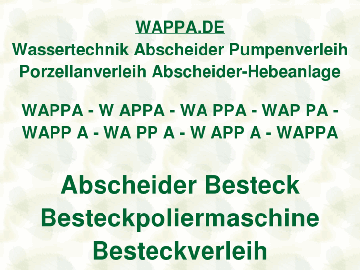 www.wappa.de