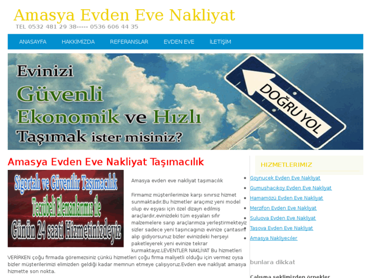 www.amasyaevdenevenakliyat.com