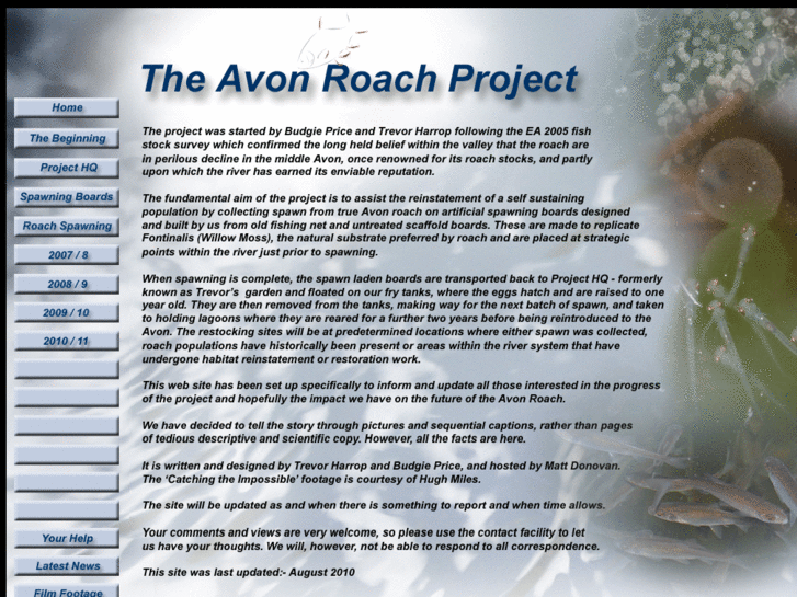 www.avonroachproject.co.uk