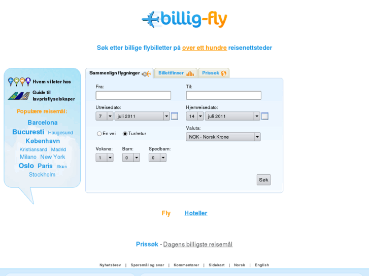 www.billig-fly.no