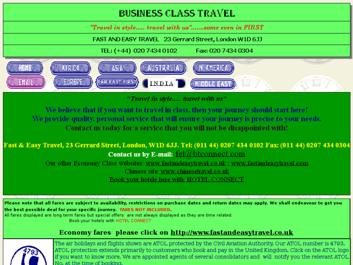 www.businessclasstravel.co.uk