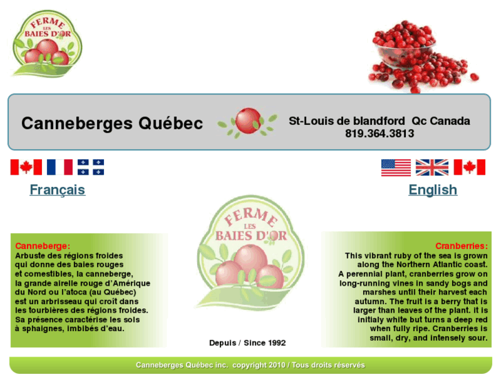 www.cannebergesquebec.com